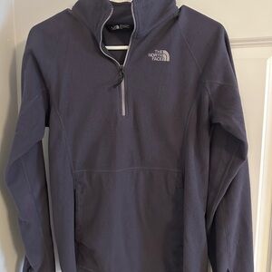 The North Face Women's Zip-Up in Dark Gray
